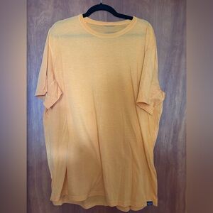 Patagonia Men’s Capilene Cool Trail Orange Performance T-Shirt, Size XXL